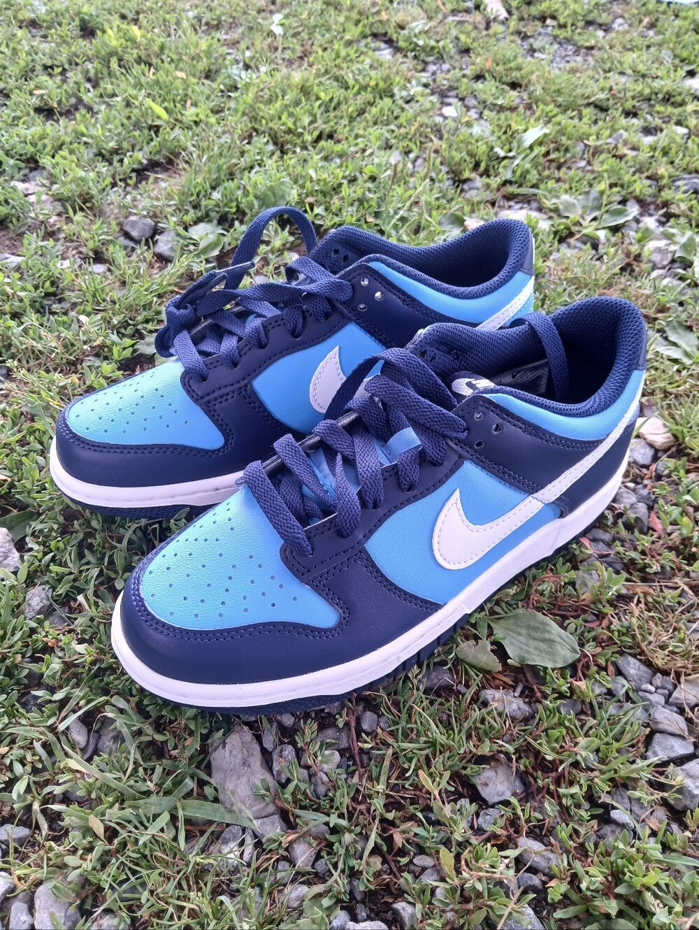 🇺🇸 4th of July Nike Dunk Low Streetwear/Lifestyle Shoes Size 4.5 Youth/6 Women - Picture 8 of 10